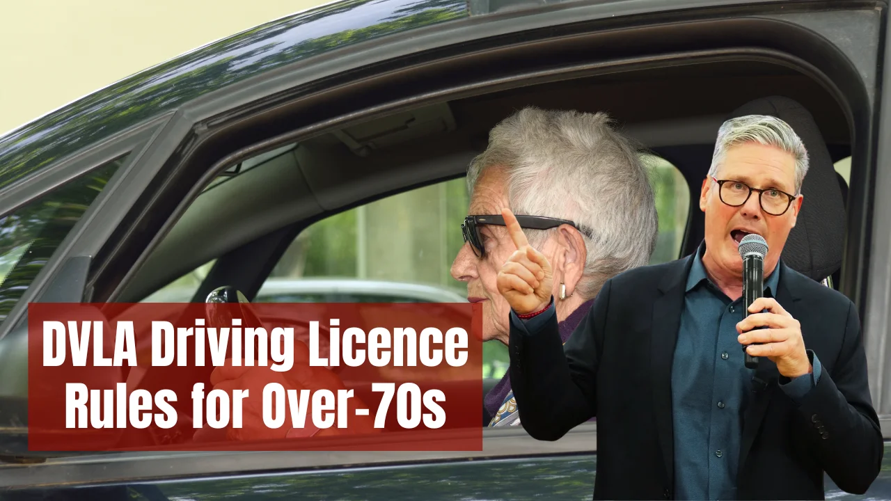DVLA Driving Licence Rules for Over-70s