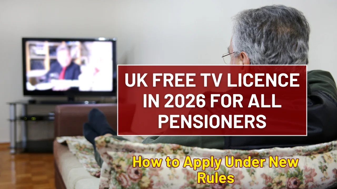 Free TV Licence for Pensioners 2026